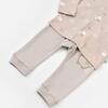 Bibaby Organik Pijama Takımı Curly Sheep Bej
