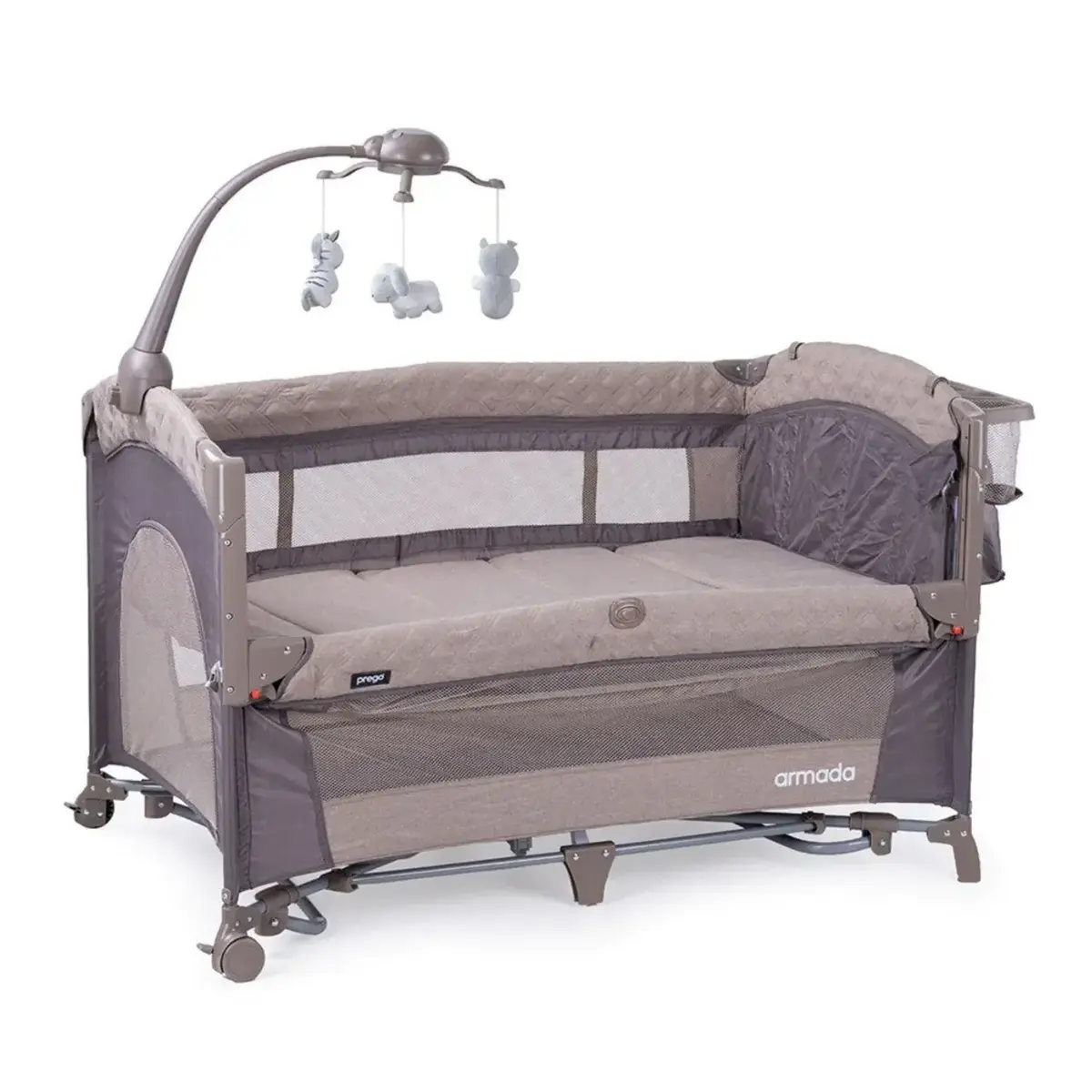 Prego 8067 Armada Anne Yanı Oyun Parkı 70x120 cm Bej