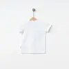 Winimo T-Shirt Ay Yıldız Baskılı Beyaz