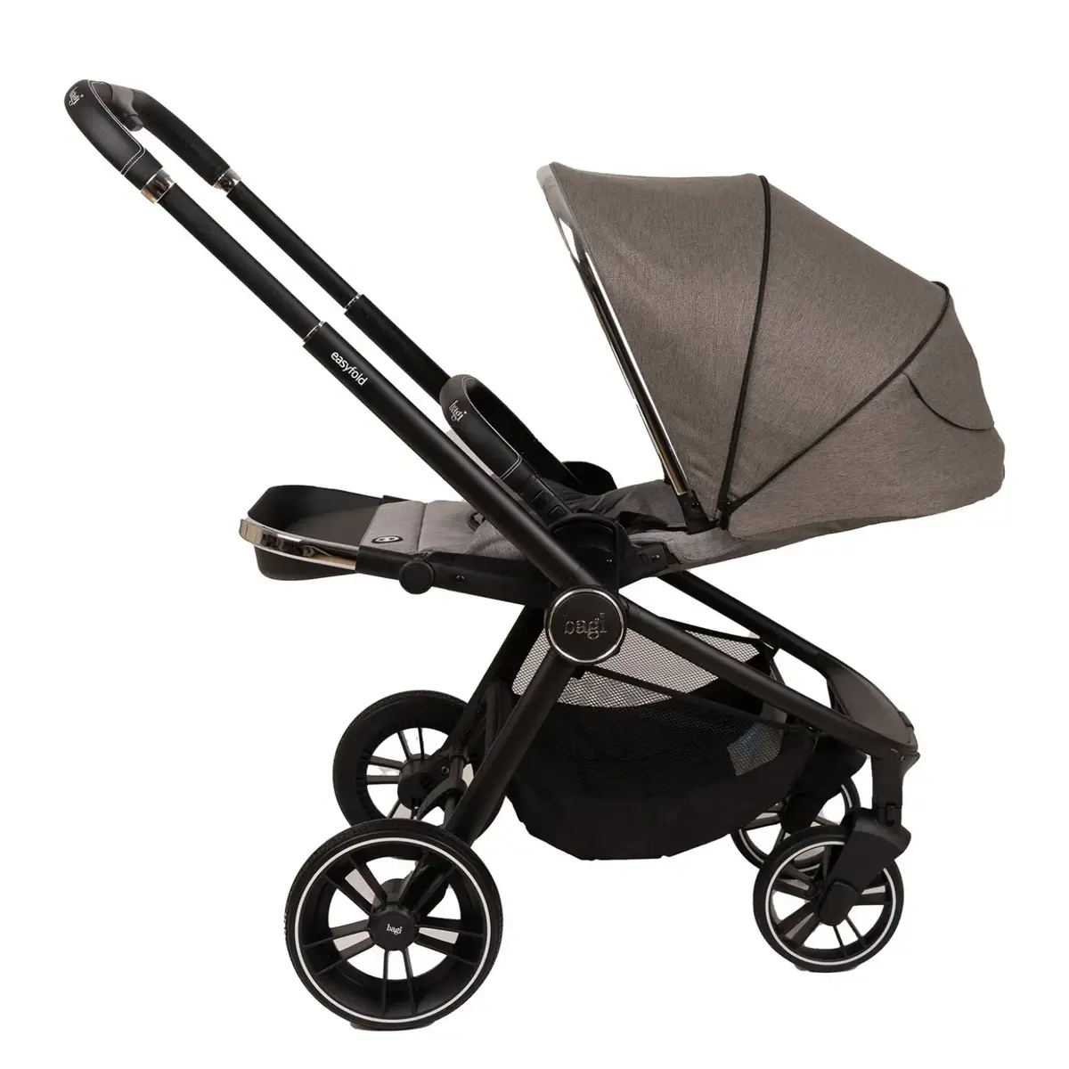 Bagi Easyfold 3 Bebek Arabası 2023 Light Grey