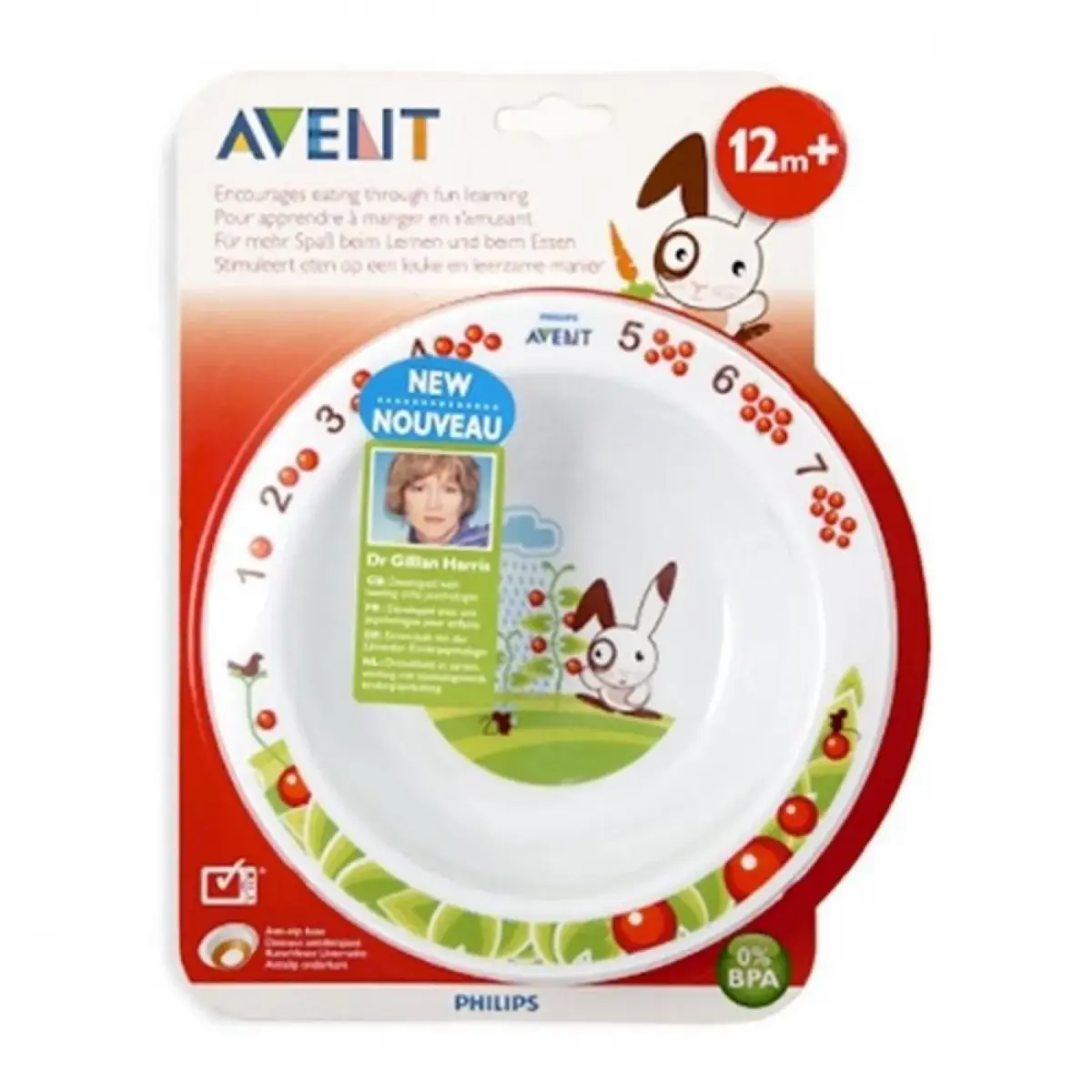 Philips Avent SCF704/00 Büyük Çukur Mama Tabağı 12+ Ay