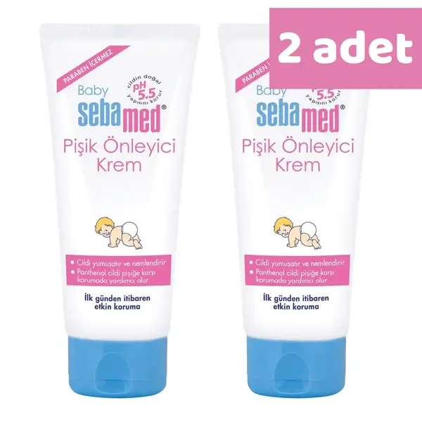 Sebamed Bebek Pişik Kremi 100 ml x2