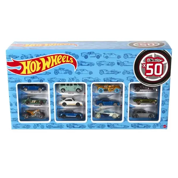 Hot Wheels Ellili Araba Seti