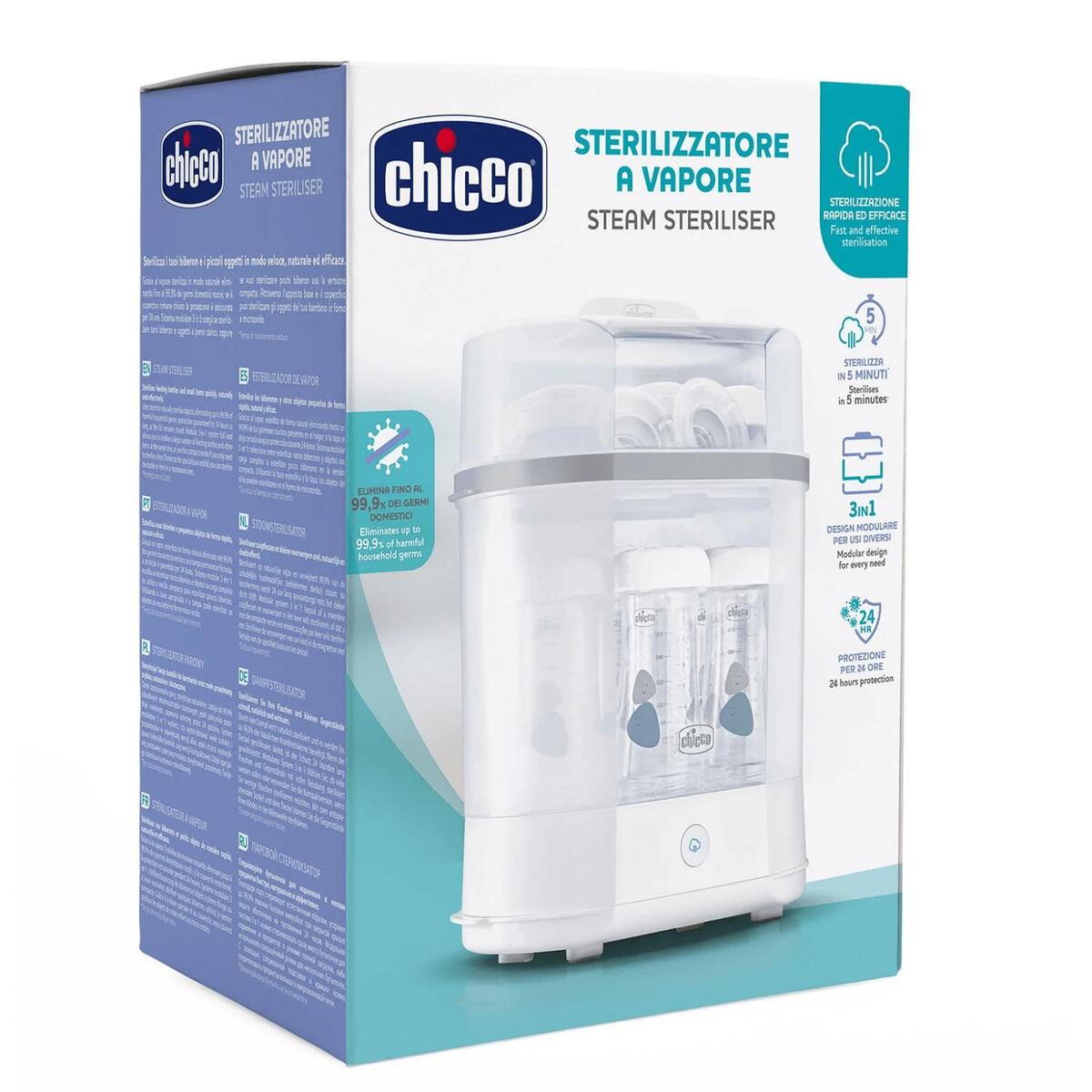 Chicco 3 in 1 Buharlı Sterilizatör