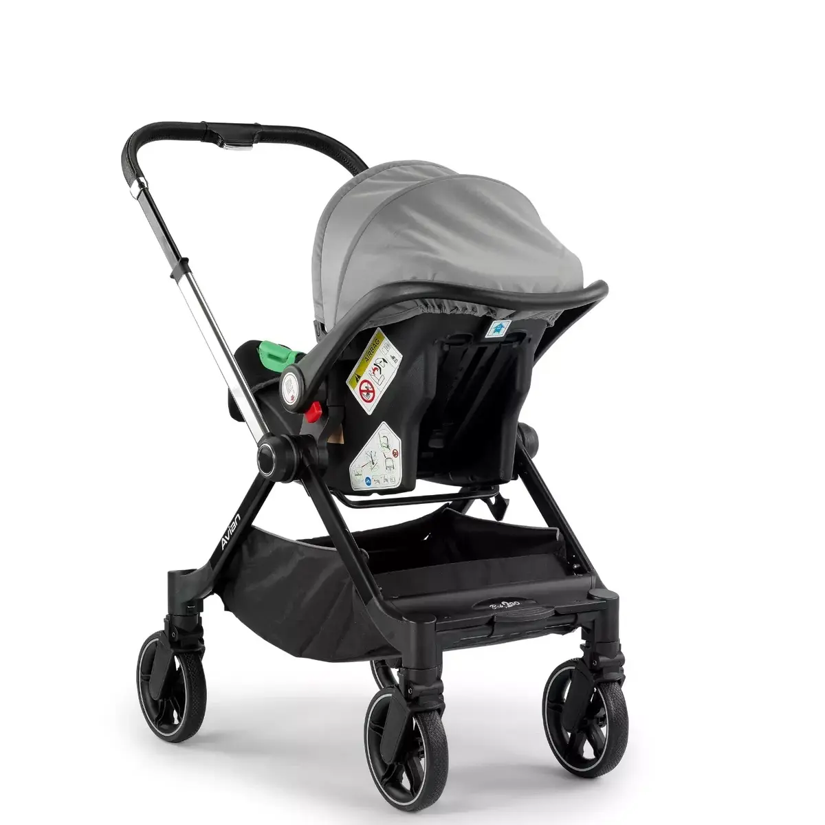 Baby2Go Avian Travel Sistem Bebek Arabası Gri