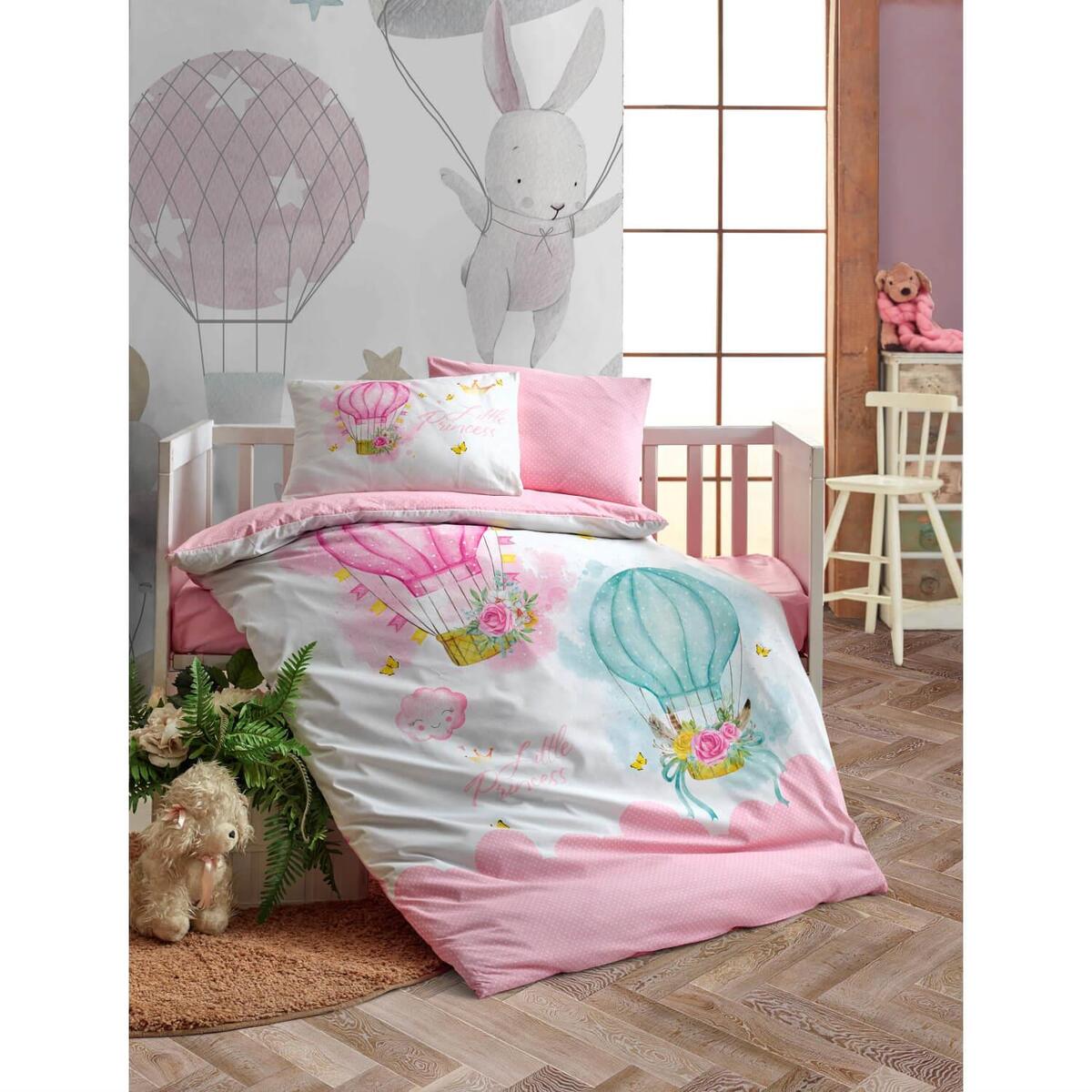 Cottonbox Bebek Nevresim Takımı Little Princess Pembe