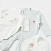 Bibaby Organik Tulum Takımı Tüllü Pretty Ears Bunny Mint - Ekru