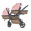Wei-B Totem İkiz Travel Sistem Bebek Arabası Pembe