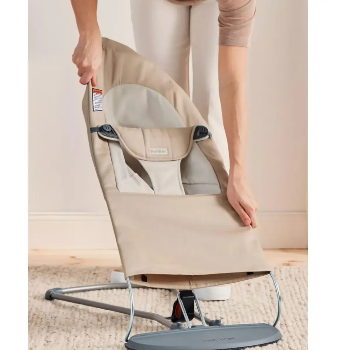 Babybjörn Balance Soft Ana Kucağı Cotton Jersey Khaki Beige