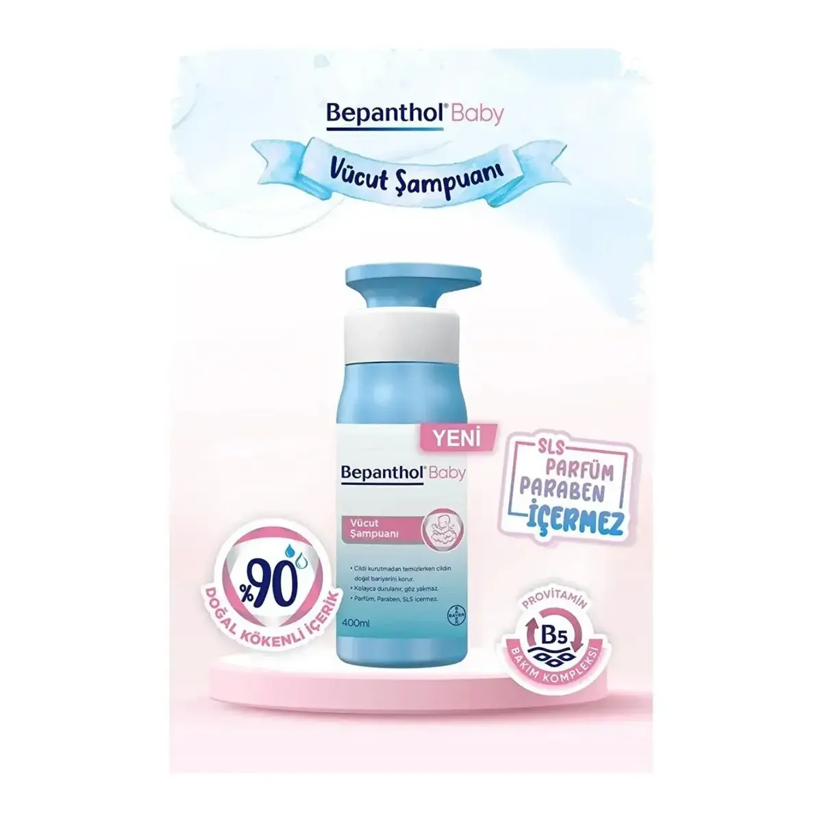 Bepanthol Baby Vücut Şampuanı 400 ml