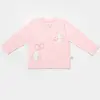 Bibaby Organik Pijama Takımı My Dear Mama Pembe