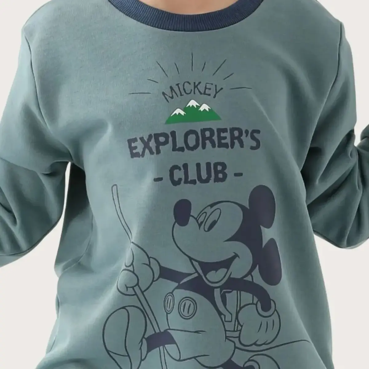 Mickey Mouse Eşofman Takımı Pastel Yeşil