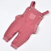 Bibaby Organik Salopet Tulum Little Love Rose Dry