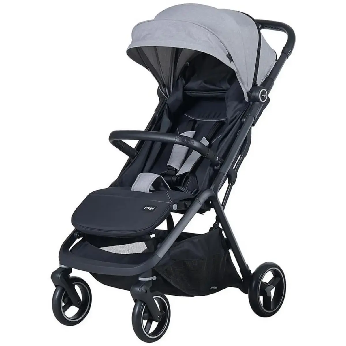 Prego 2026 Smart Fold Bebek Arabası Gri