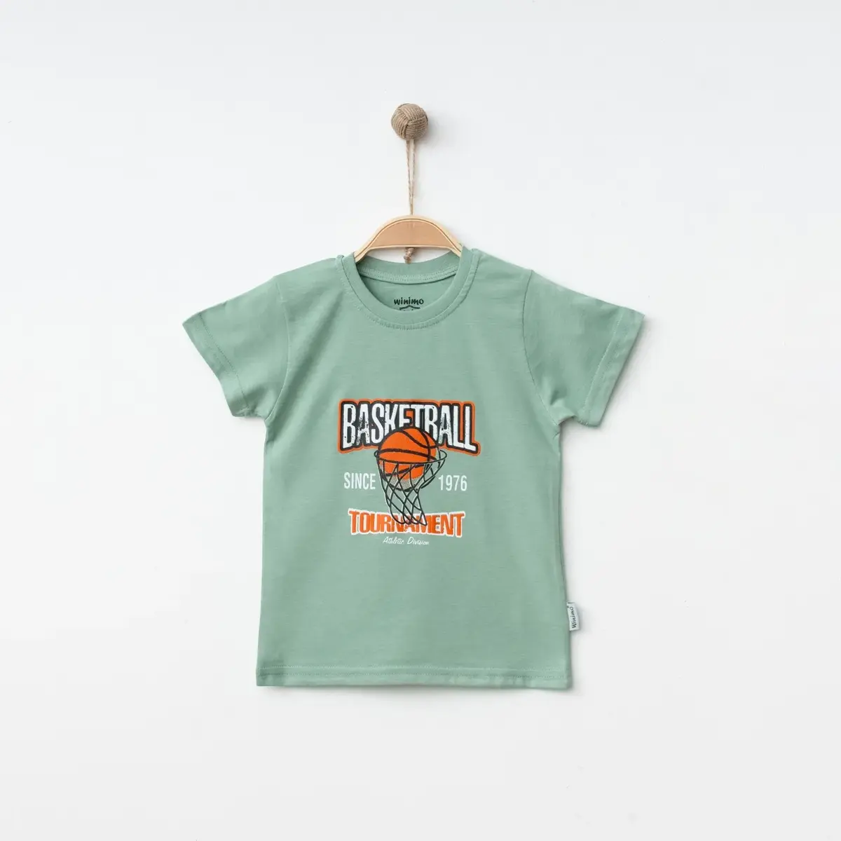 Winimo T-Shirt Basketball Baskılı Yeşil Winimo T-Shirt Basketball Baskılı Yeşil