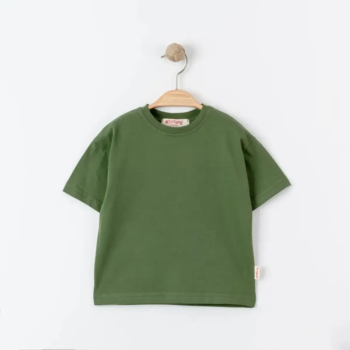Tiffany T-Shirt Basic Süprem Haki