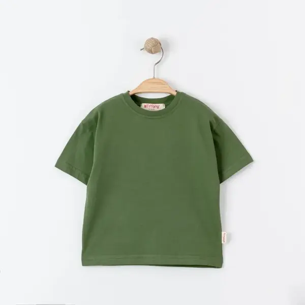 Tiffany T-Shirt Basic Süprem Haki