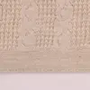 Mini Damla Battaniye Triko Love Nakışlı Bej