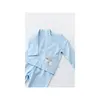 Bibaby Organik Pijama Takımı Hello New Penguins Mavi