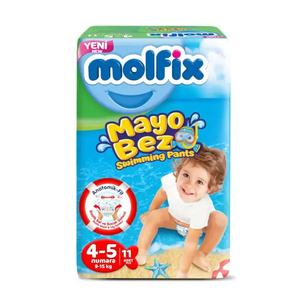 Molfix Mayo Bez 4-5 Numara 9-15 Kg 11 adet