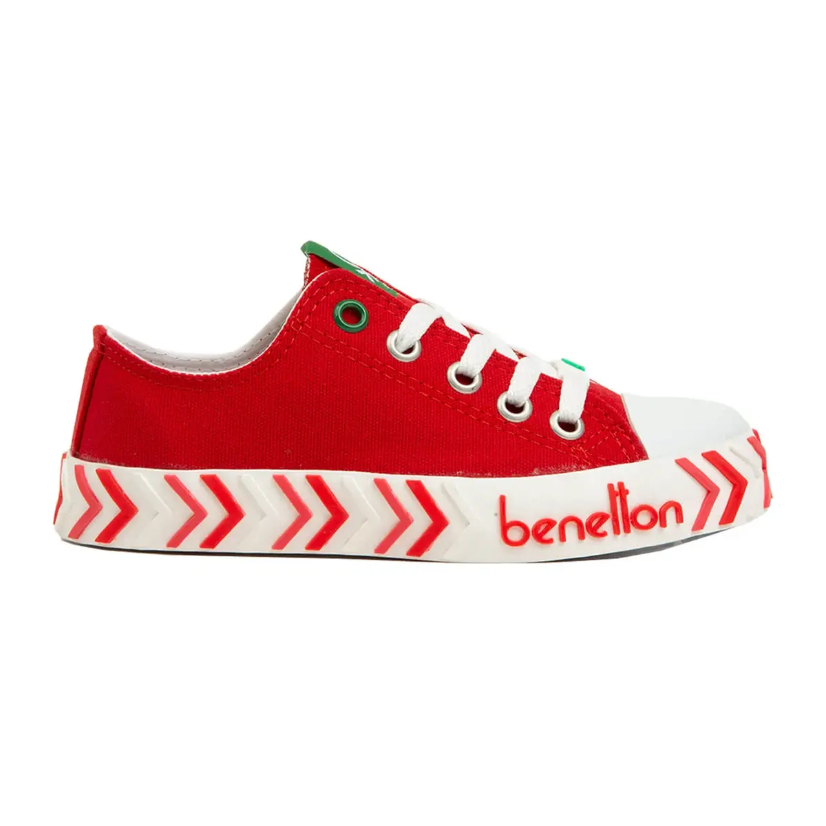 Benetton Ayakkabı Spor Filet Kırmızı