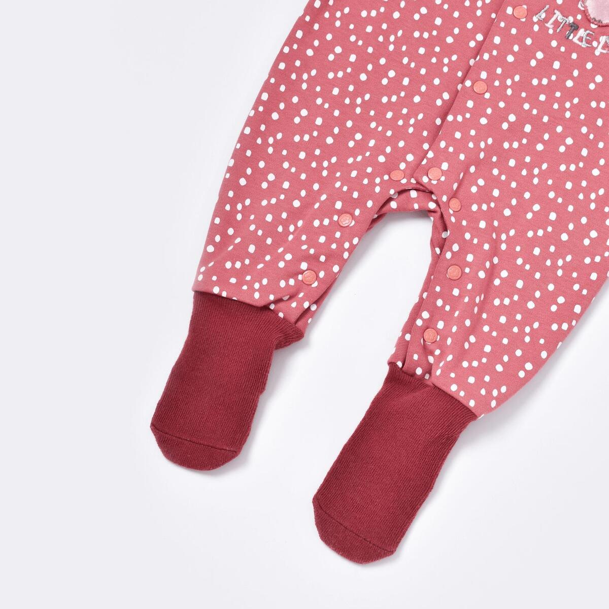 Bibaby Organik Tulum Çoraptolon Little Love Rose Dry