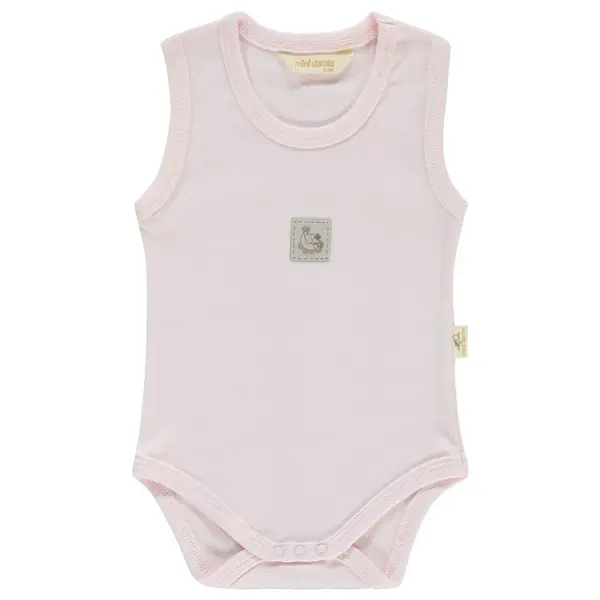 Mini Damla Body Askılı Armalı Pembe