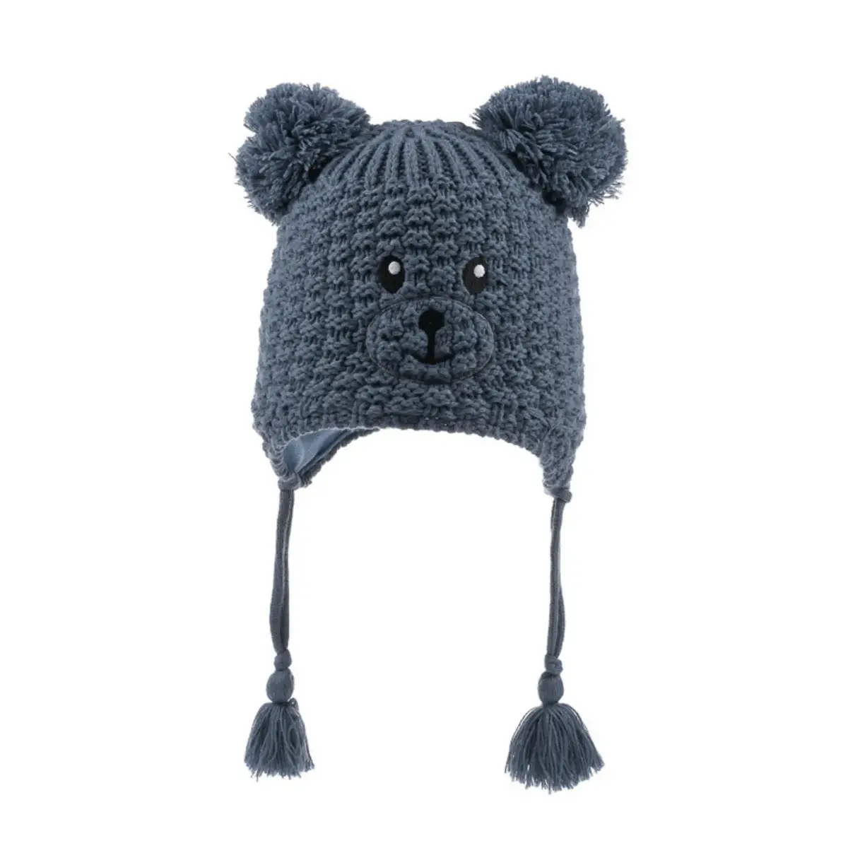 Kitti Atkı Bere Eldiven Takım Mavi Denim