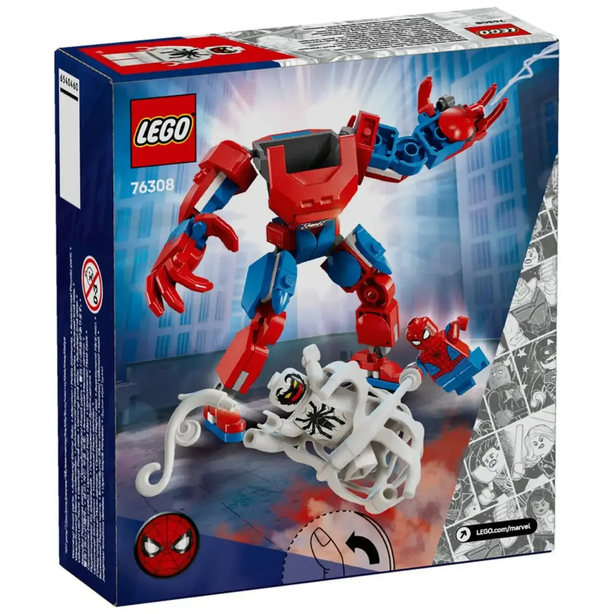 LEGO Marvel Örümcek Adam Robotu, Anti Venom’a Karşı 76308