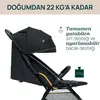 Chicco Glee Kabin Bebek Arabası Uneven Black