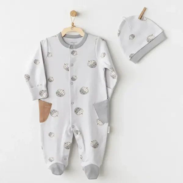 Andy Wawa Tulum Şapka Takım Hello Autumn Gri