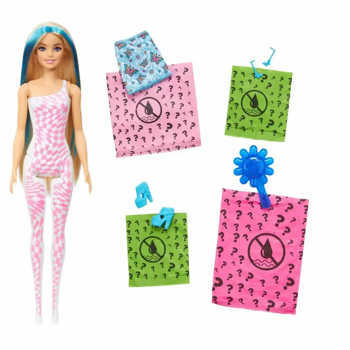 Barbie Color Reveal Renk Değiştiren Sürpriz Barbie Gökkuşağı Serisi