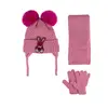 Kitti Eldiven Atkı Bere Takım 1-4Yaş Pembe Asortili