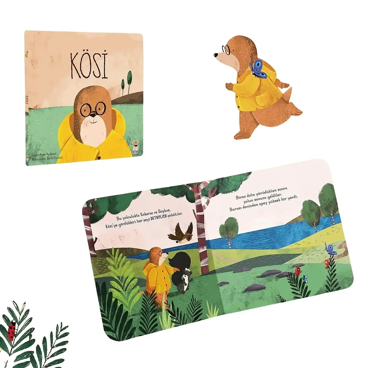 Kösi- Konuşkan Trenim 19 Parça Puzzle ve Kitap