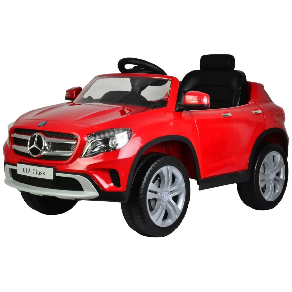 Mercedes - Benz GLA Akülü Jeep Deri Koltuk 12V Kırmızı