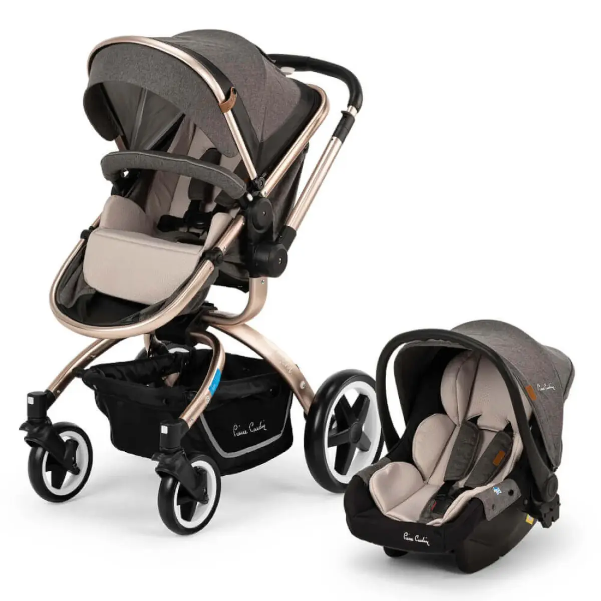 Pierre Cardin Legend Travel Sistem Bebek Arabası Gri Pierre Cardin Legend Travel Sistem Bebek Arabası Gri