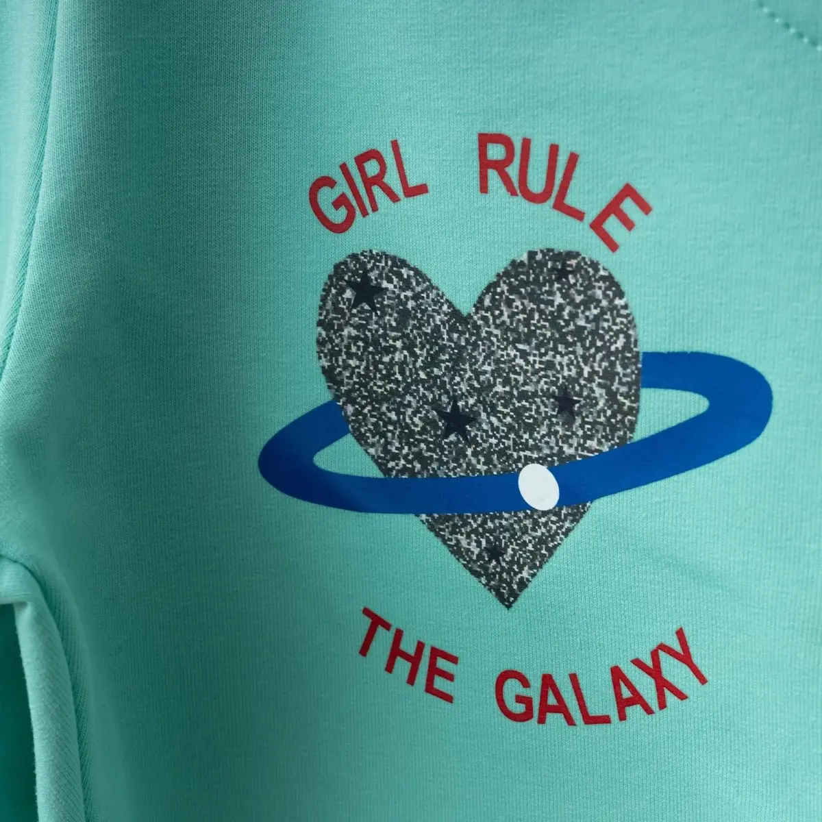 Winimo Eşofman Altı Girl Rule Baskılı Açık Yeşil