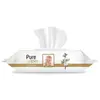 Pure Baby Organik Pamuklu Bebek Islak Havlu 90lı