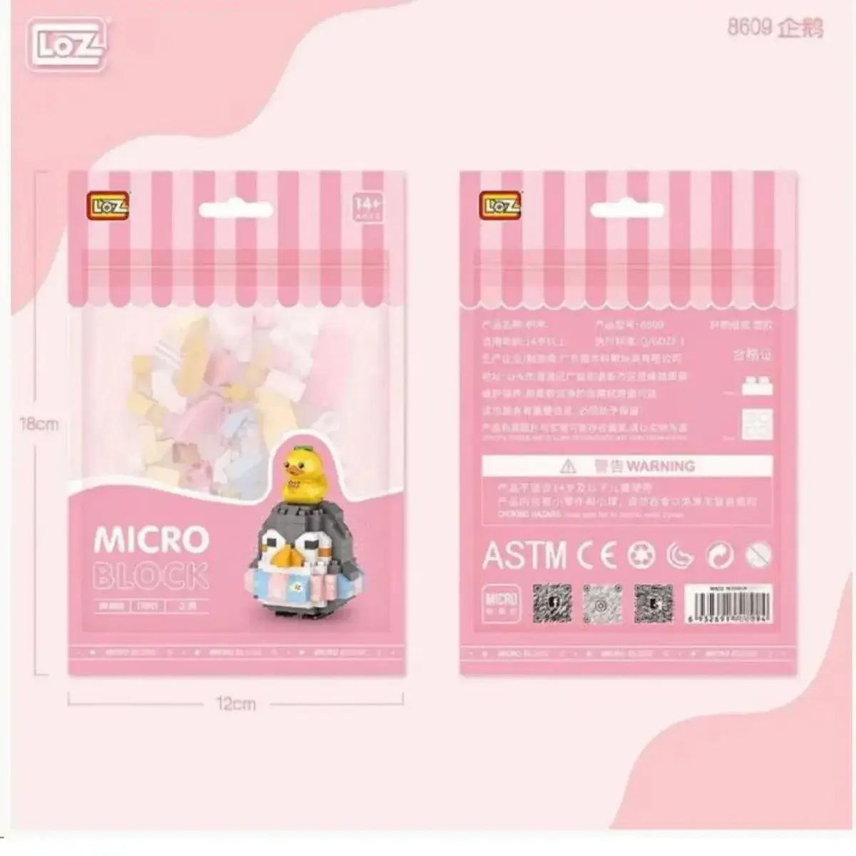 Micro Blok Penguen 170 Parça