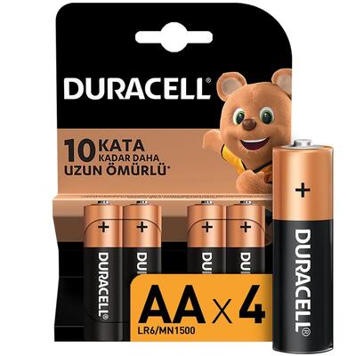 Duracell AA Kalem Pil 4 Lü