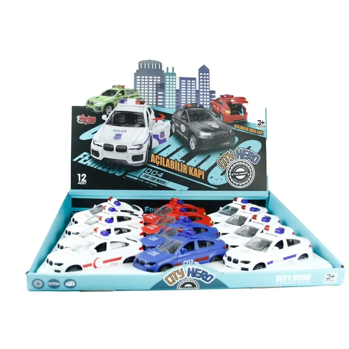 Vardem Sürtmeli Ambulans İtfaiye Polis Jandarma Arabası