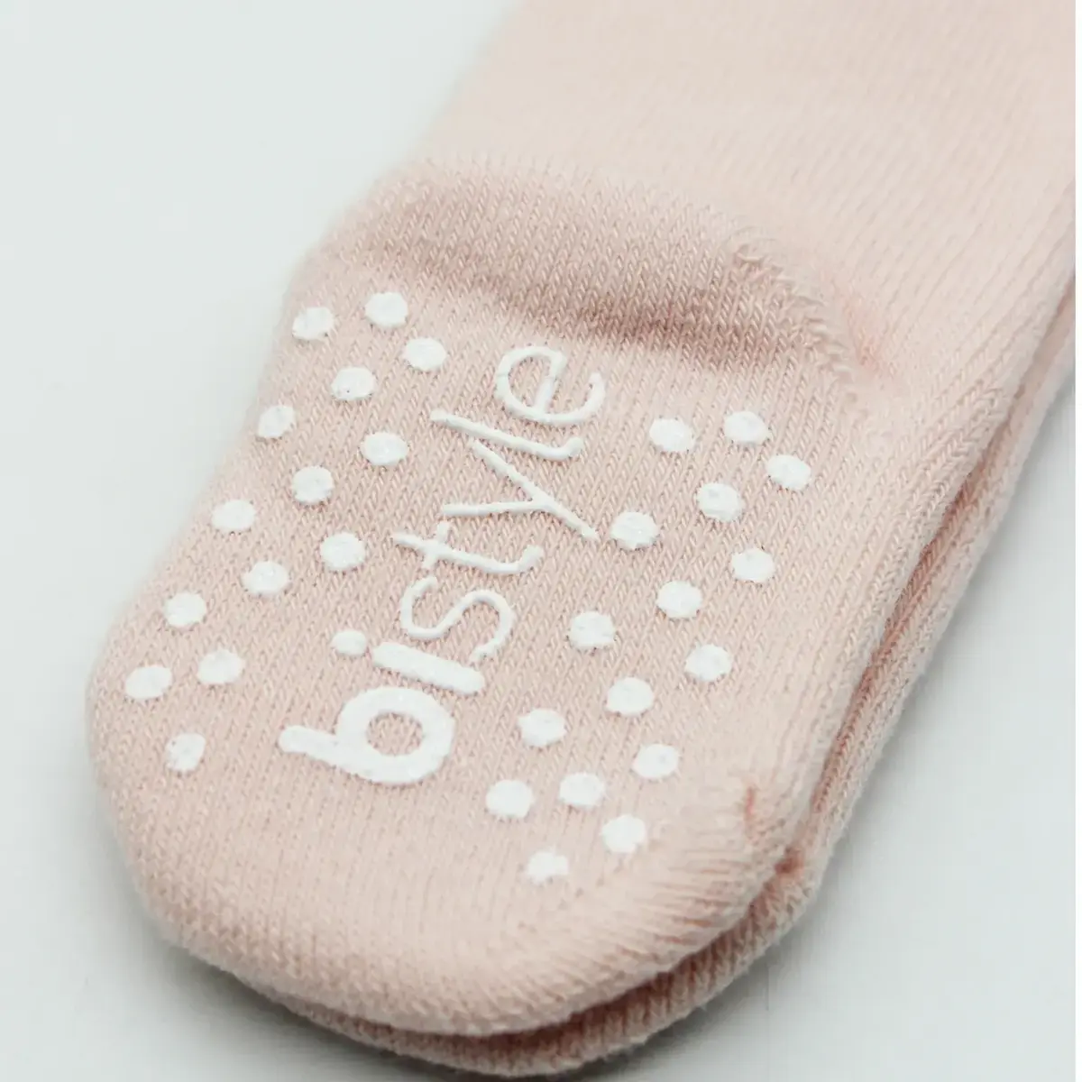 Bistyle Organik Çorap Külotlu Kaymaz Havlu  Pembe