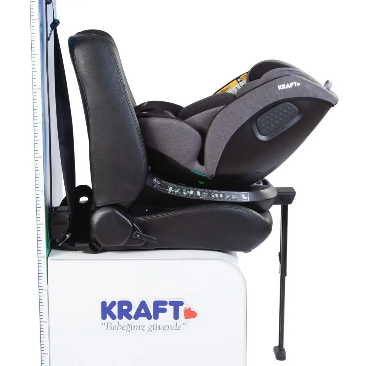 Kraft Royal Fix I-Size Oto Koltuğu 0-36 Kg Grey