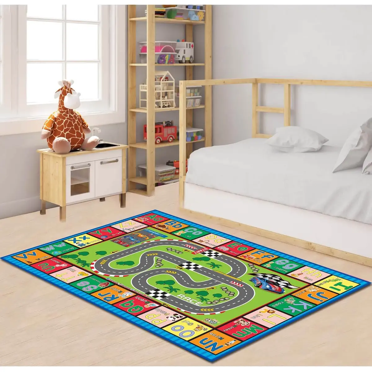 Akar Oyun Halısı Alfabe 100x150cm Akar Oyun Halısı Alfabe 100x150cm