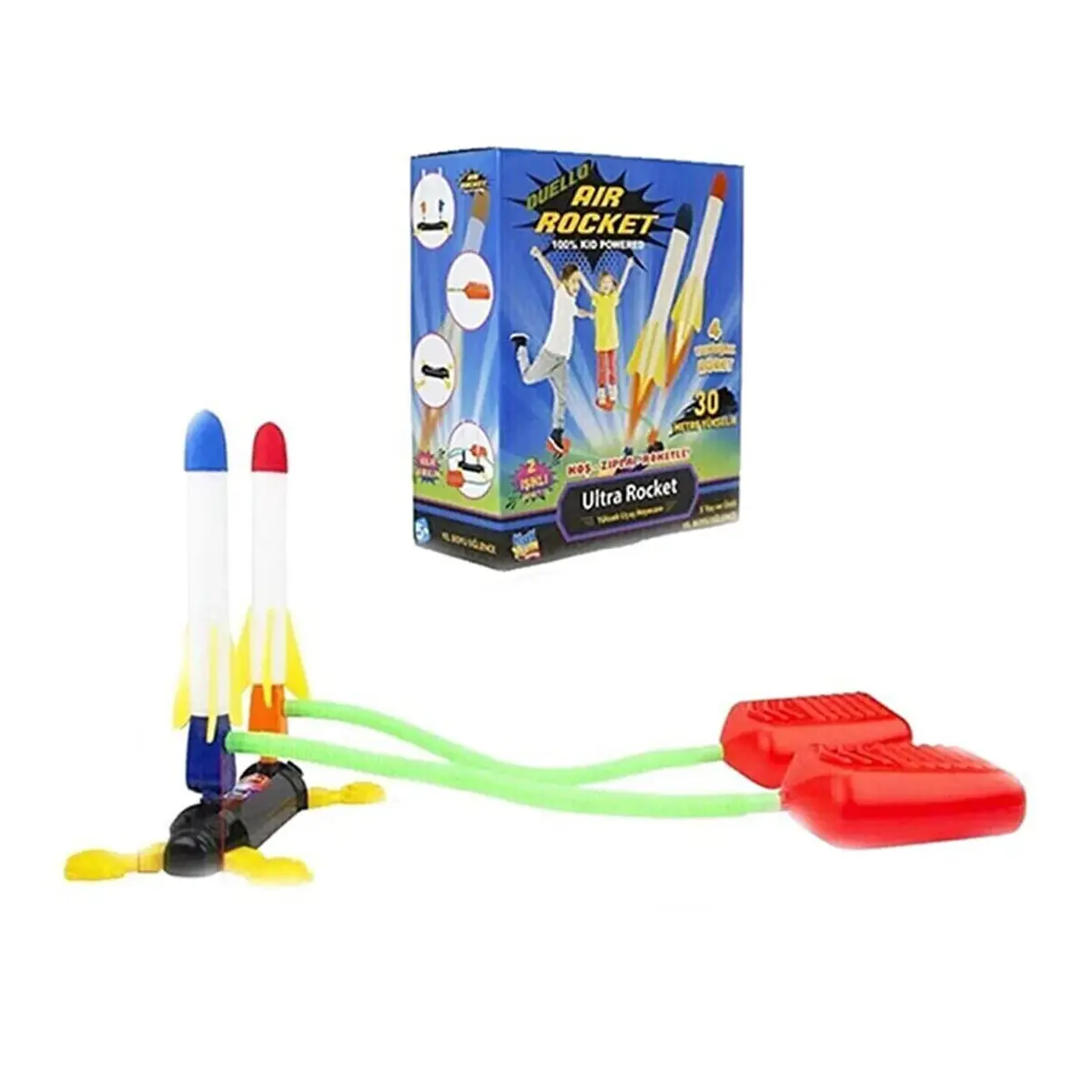 Air Rocket Duello Seti 2 Işıklı