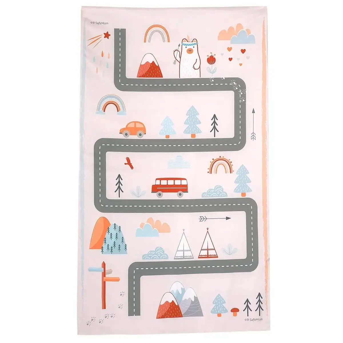 Safemom 90x145 Oyun Matı Snow