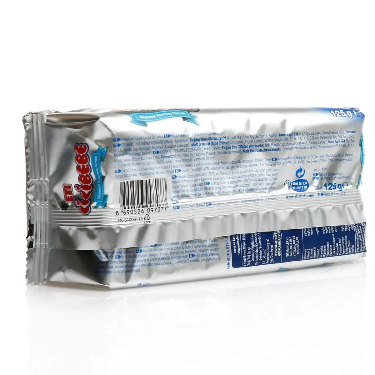 Eti Cicibebe Vitaminli Bebek Ekmeği