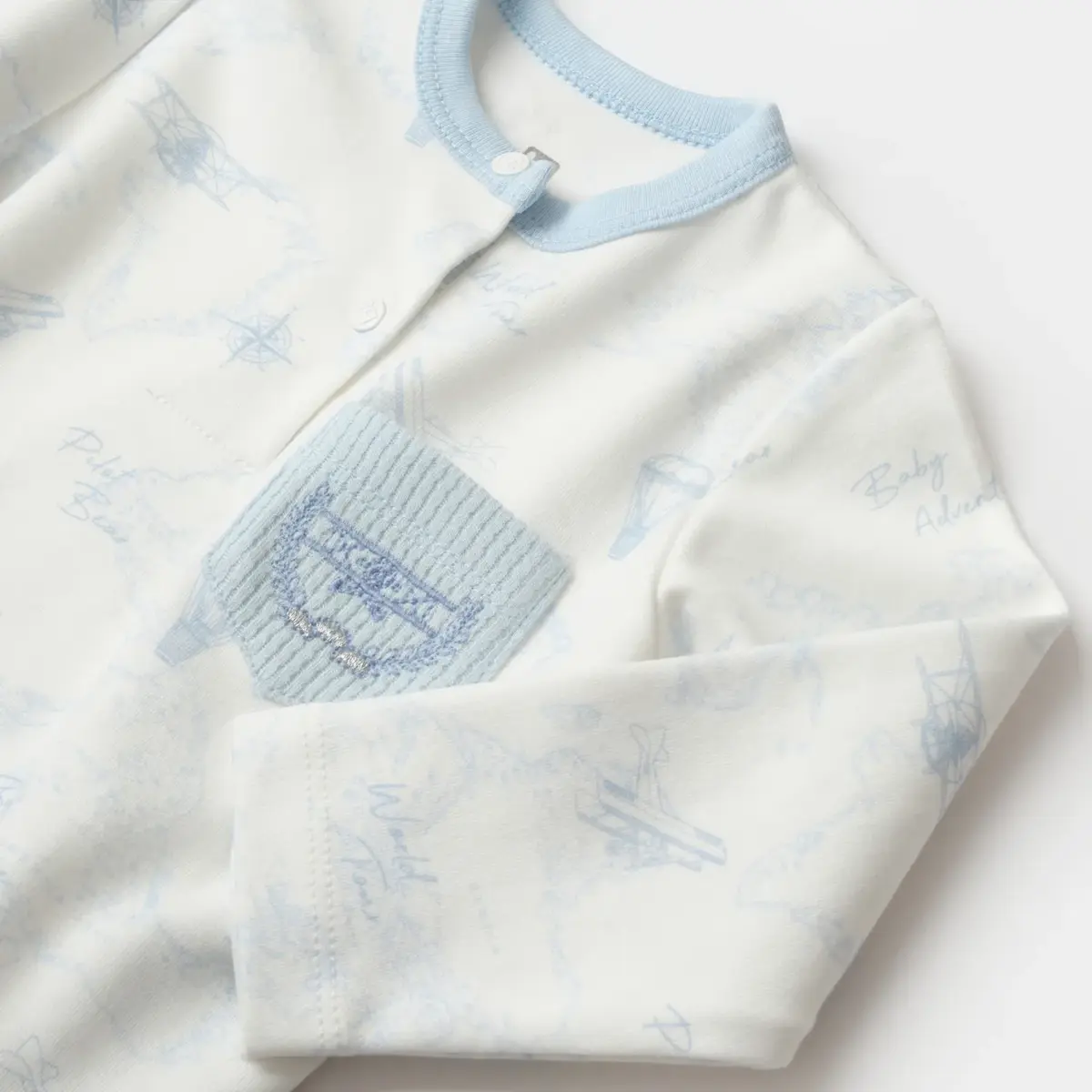 Bibaby 2li Takım Travel Adventure Mavi