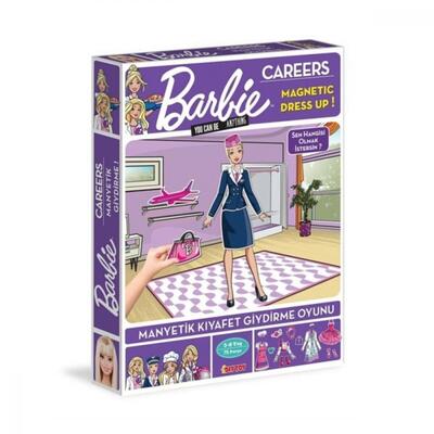 Barbie Magnet Kariyer Bebeği Kıyafet