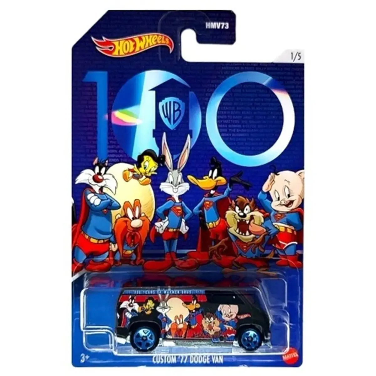 Hot Wheels Warner Bros 100. Yıl Temalı Arabalar